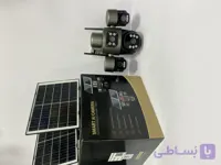 دوربین خورشیدی 4G مدل AOV-760 | سه‌چشمی + دو پنل خورشیدی + بدون نیاز به برق و وای‌فای