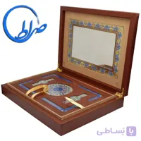 قرآن نفیس عطری بزرگ آینه دار