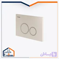صفحه کلید فلاش تانک شودر مدل نیس شیری کروم