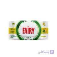 دستمال مرطوب چند منظوره سطوح فیری Fairy رایحه لیموبسته 100 عددی