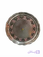 سینی مسی کروم تراش قطر 39