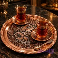 سینی مسی گلبرگ الماس تراش
