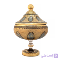 شکلات خوری تک پایه 255 طرح ویکتوریا طلایی