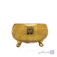 کاسه آجیل خوری پرتقالی سه پایه 200 طرح نیلا