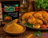 ادویه کباب جوجه سرآشپزبرندسیدحبیب طعم بینظیر