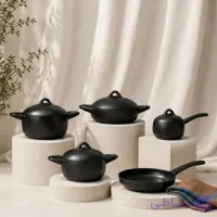 سرویس قابلمه چدنی ۹پارچه arow مدل Blackstone