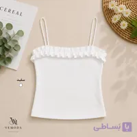 تاپ بند ماکارون چین دار دخترانه - وِمُدا
