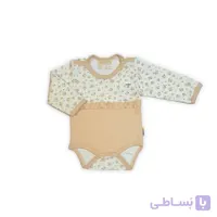 بادی آستین بلند مانی نی طرح گل گلی