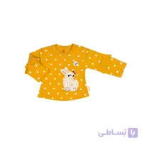بلوز مانتویی نوزادی دخترانه پیکولو طرح خرگوش
