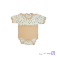 بادی آستین کوتاه دخترانه ما نی نی طرح گل