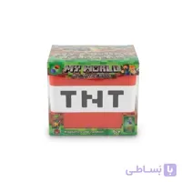 ساختنی مغناطیسی طرح ماینکرفت مدل تی ان تی ۱۱۲ قطعه