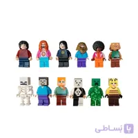 فیگور مینی طرح ماینکرفت مجموعه ۱۲ عددی