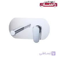 شیر روشویی توکار راسان مدل ایکاد تنسو