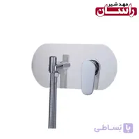 شیر توالت توکار راسان مدل ایکاد تنسو