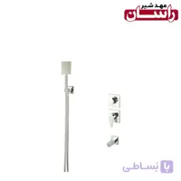 شیر توکار حمام راسان مدل ویوات فلت کلاس4