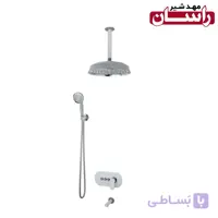 شیر حمام توکار راسان مدل ایکاد تنسو