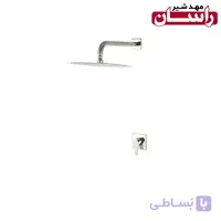 شیر توکار حمام راسان مدل ویوات فلت کلاس3