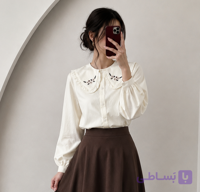 شومیز لینن گلدوزی شده در 5 طرح