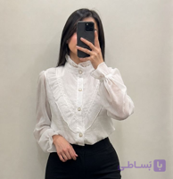 شومیز حریر آستردار مجلسی وارداتی