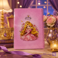 دفتر 50 برگ نقاشی مجلد فانتزی کد 1422