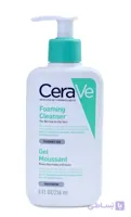 ژل شستشو صورت سراوی Foaming Cleanser مناسب پوست نرمال تا چرب 236 میل اورجینال