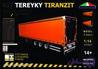 کیت ساخت ترانزیت یخچالی تریلی + ویدیو آموزشی