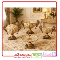 سرویس پذیرایی 4 تیکه طرح ماربل
