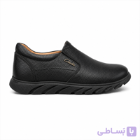 کفش چرم مردانه ساده بی بند کشی،زیره EVA