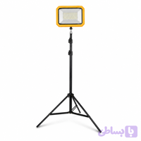 چراغ پروژکتوری کمپینگ با پایه سه‌پایه | نورافکن LED فضای باز IP54