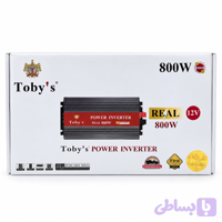 اینورتر خودرو توبی ۸۰۰ وات مدل ۱۲ ولت | Toby’s Power Inverte