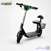 اسکوتر برقی دسته دار مینی برند MYTOYS  MT390 | خرید اسکوتر برقی با صندلی و سبد