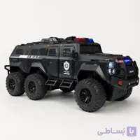 ماشین کنترلی پلیس زرهی شش‌چرخ S.W.A.T سایز بزرگ شش‌چرخ