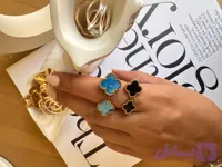 انگشتر ونکلیف دوتایی - دیواین استایل