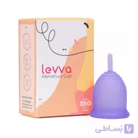 کاپ قاعدگی لیوا فارما سایز متوسط بنفش