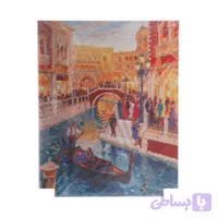 بوم نقاشی الماسی طرح کلاسیک سایز 50*40 کدJ-102