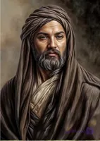 تابلو مخمل حضرت علی (ع) با قاب چوبی