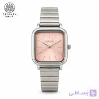 ساعت زنانه نایدو بند استیل صفحه مربعی کد WFS-1003