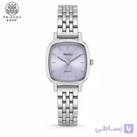 ساعت زنانه نایدو بند استیل صفحه مربعی کد WFS-1002