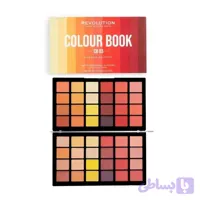 پالت سایه چشم ۴۸ رنگ رولوشن مدل Colour Book CB03