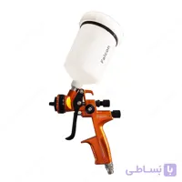 پیستوله بادی مخزن بالا 1/3 اینچ 500cc برند فالکون نارنجی مدل falkon JET4000B