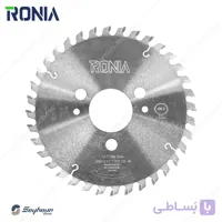 تیغ اره خط زن پانل بر قطر 20 سانتی متر 36 دندانه با شفت 50 ضخامت 4.3-5.3 رونیا مدل RSS-43CO2003650T