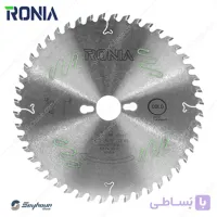 تیغ اره چوب بر قطر 23.5 سانتی متر 48 دندانه با شفت 30 ضخامت 2.8 رونیا مدل RSB-PW2354830