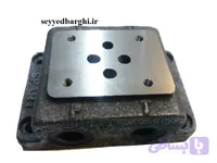 زير شير 1/4 ساده چدنی سوراخ از زیر