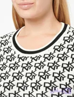 پیراهن زنانه برند دی کی ان وای (DKNY) سفید