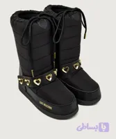 بوت زنانه برند لاو ماسچینو (LOVEMOSCHINO) مشکی