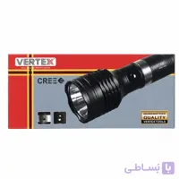 چراغ قوه شارژی پرقدرت VERTEX سری YXF با LED CREE و 3 باتری (450)