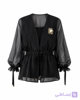 شومیز زنانه پري شيشه اي مدل كاردل