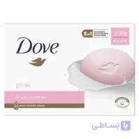صابون کرمی داو Sensitive Pink مناسب پوست حساس | Dove Sensitive Pink Cream Bar
