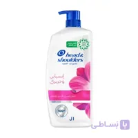 شامپو ضد شوره و ضد وز هد اند شولدرز Smooth &amp; Silky مخصوص موهای خشک و وز 1 لیتر | Head &amp; Shoulders Smooth &amp; Silky Anti-Dandruff Shampoo