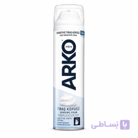 فوم اصلاح مردانه آرکو من سنسیتیو مخصوص پوست حساس 300 میلی‌لیتر | Arko Men Sensitive Tıraş Köpüğü